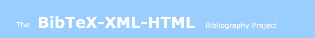The BibTeX-XML-HTML Logo